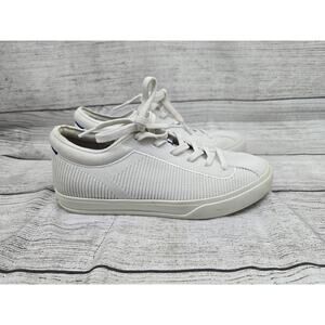 Women’s ROTHY’S “The lace Up Sneaker” In Off White Size 8